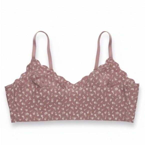 Nine West Intimates Bralette Women’s SzXL Floral Print Adjustable Strap - Picture 2 of 3